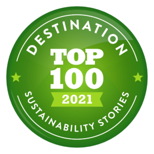 logo top 100 green destinations