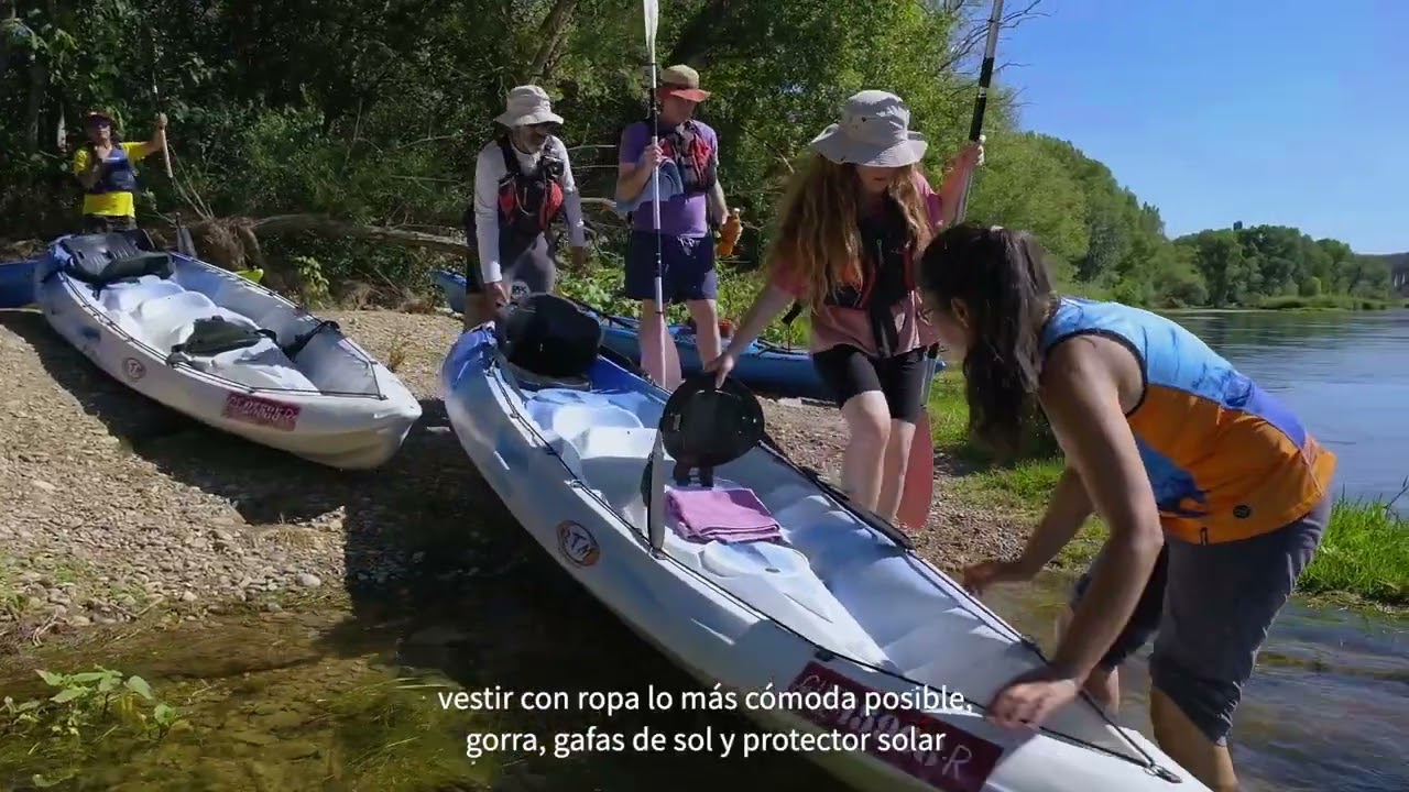 Kayak fluvial en las Terres de l'Ebre